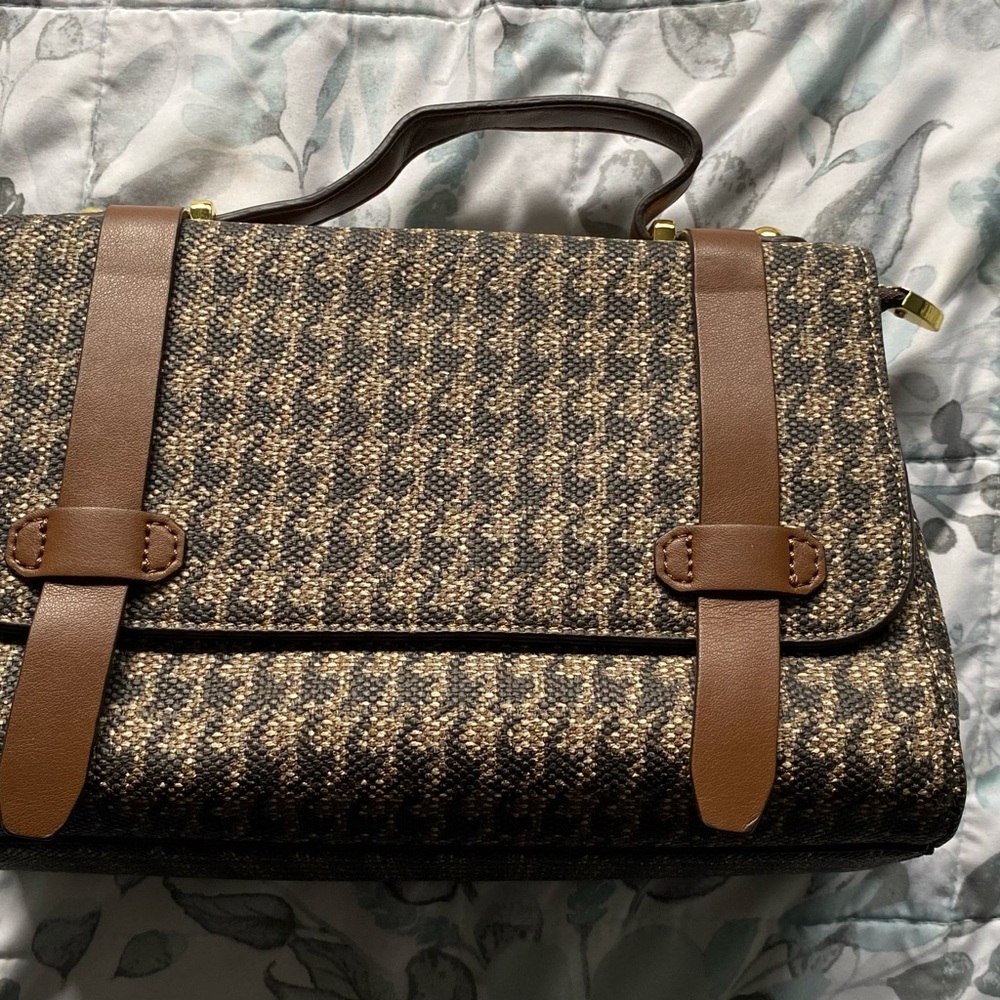 Brown handbag